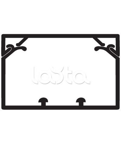 Кабель-канал 80x40 с крышкой с направляющими для установки разделителей TA-GN DKC 01781 в Иваново Кабель-канал Pintop.ru