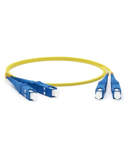 Патч-корд оптический соединительный (SM), 9/125 (OS2), SC/UPC-SC/UPC, (Duplex), LSZH, 1м 50-2011 в Иваново Патч-корды оптические Pintop.ru