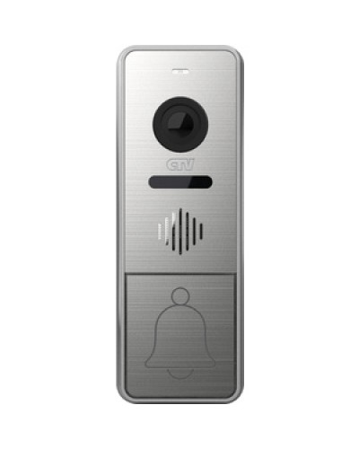 Вызывная панель CTV-D4005 (серебро) в Иваново Вызывные видеопанели малоабонентные Pintop.ru