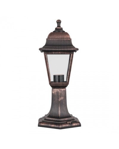 Светильник Navigator 80 470 NOF-PG31-003-IP44-E27 ( 4 грани черный под медь) в Иваново Светильники Pintop.ru