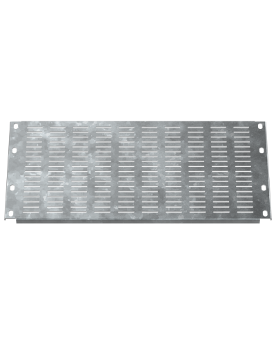 FORMAT Заглушка панели нижней наборной вентилируемой 200мм в шкаф шириной 600мм IEK (FO-00-PLTV-020-060) в Иваново Аксессуары для стоек и шкафов Pintop.ru