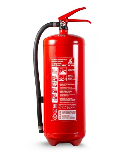 Огнетушитель ПОЖТЕХНИКА ОП-9(з) МИГ (4А, 144В, С, Е) в Иваново Огнетушители Pintop.ru