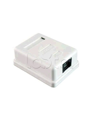 Розетка компьютерная 1xRJ-45 CAT5e экран (10шт/уп) REXANT 03-0122 в Иваново Коннекторы Pintop.ru