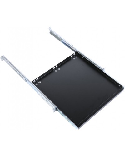 Полка клавиатурная с телескопическими направляющими, регулируемая глубина 580-620 мм ЦМО ТСВ-К4-9005 в Иваново Полки для шкафов и стоек Pintop.ru