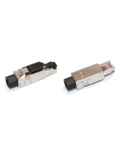 Разъем полевой оконцовки RJ-45 (8P8C) Hyperline PLUD-8P8C-S-C6A-SH в Иваново Коннекторы и разъемы Pintop.ru