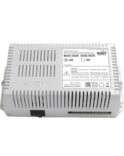 Блок управления и питания Vizit БУД-302S-20 в Иваново Блоки управления многоабонентные Pintop.ru