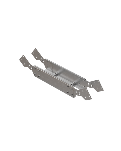 Вертикальный шарнирный угол 150х600х1,2 мм HD N КМ-профиль (LSHL150-600-1.2 HD N) в Иваново Аксессуары для лотков Pintop.ru