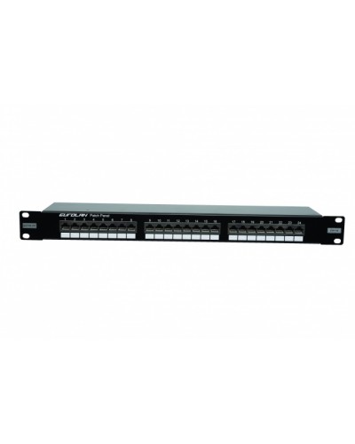 Патчпанель 19, 24xRJ45, FTP, Кат. 6 Eurolan (27B-F6-24BL) в Иваново Патч панель Pintop.ru