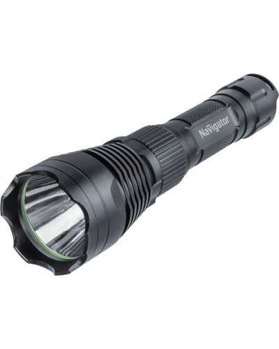 Фонарь Navigator 61 092 NPT-P02-18650 аллюм. проф. CREE LEDx10Вт. Li-ion 2.4 A/h в Иваново Источники света(Лампы) Pintop.ru