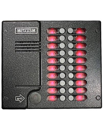 Блок вызова домофона Метаком MK20.2-RFEV в Иваново Вызывные видеопанели малоабонентные Pintop.ru