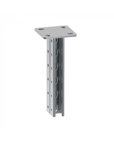 Стойка STRUT двойная HDZ ССД-41х41х2200 (2,5мм) Промрукав (PR08.8425) в Иваново Аксессуары для лотков Pintop.ru