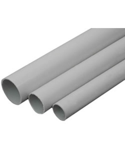 Труба HF FR гладкая тяжелая, серый, 20мм (3м) Экопласт 23020HFR-3 в Иваново Гладкая труба Pintop.ru