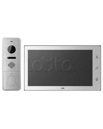 Комплектвидеодомофона CTV-DP4706AHD (белый) в Иваново Комплекты домофонов Pintop.ru