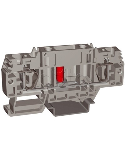 Зажим HSCB.4GR, тестовый с разъединителем, серый , 4 кв.мм DKC ZHB100GR в Иваново Держатели, клипсы, скобы Pintop.ru