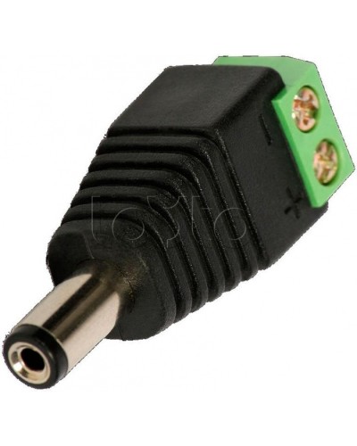 Разъем питания штекер 2.1х5.5 с быстрозажимной колодкой (50шт/уп) REXANT (14-0314-2) в Иваново Коннекторы Pintop.ru