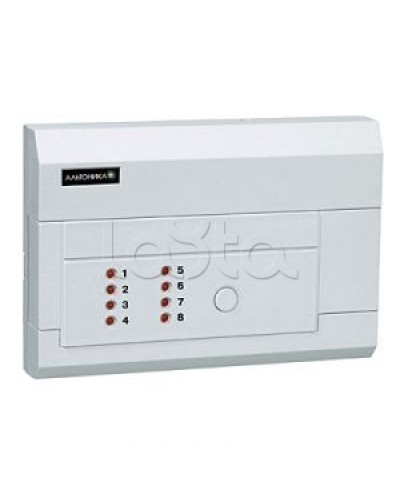 Прибор объектовый охранный со встроенным передатчиком Lonta Optima RS-201TP8 (без считывателя) в Иваново Приемно-контрольные приборы Pintop.ru