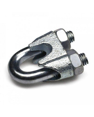 Зажим троса одинарный D5мм тип Слоник DIN 741 (100 шт/уп) Промрукав (PR08.3893) в Иваново Держатели, клипсы, скобы Pintop.ru