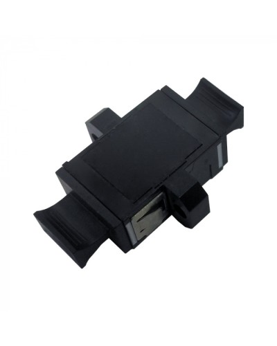 Адаптер оптический MPO тип B (Key-up/Key-up), с фланцами, черный LANMASTER (LAN-MPO-BM-MM) в Иваново Проходные адаптеры и розетки оптические Pintop.ru