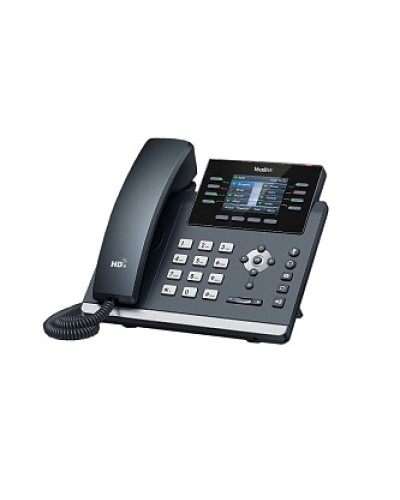 Yealink SIP-T44W - 12 аккаунтов, 2 порта USB, Wi-Fi, цветной экран, BLF, PoE, GigE, без БП, шт в Иваново Дополнительное оборудование для сетей Pintop.ru