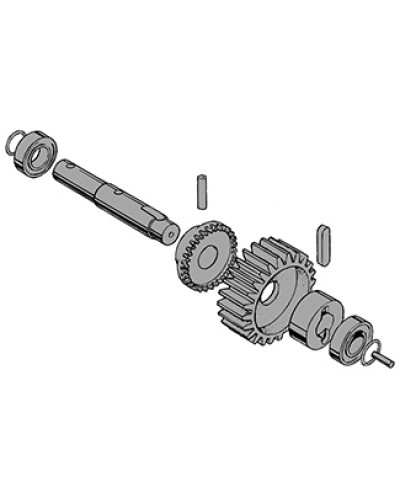 Вал в сборе C-BY Came 119RIC031 в Иваново Запчасти для шлагбаумов и автоматики Pintop.ru
