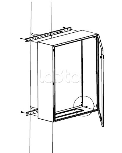 Комплект крепления шкафов DKC R5FB800 в Иваново Полки для шкафов и стоек Pintop.ru