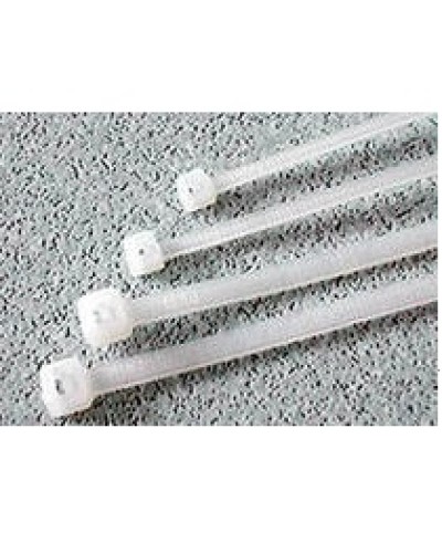 Хомут-стяжка нейлоновый, неоткрывающийся, 250х3.6 мм, белые Hyperline GT-250IC (100 шт/уп) в Иваново Стяжки-хомуты Pintop.ru