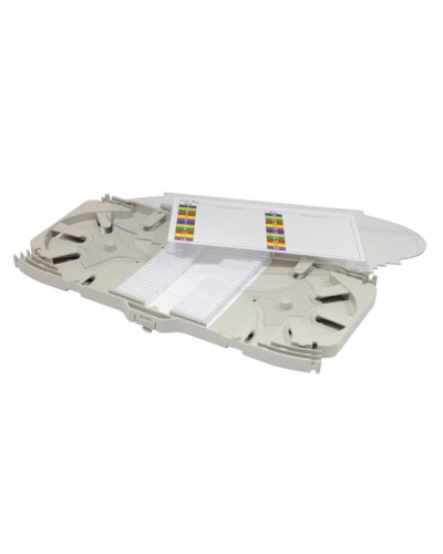 Сплайс-кассета на 24 (48) соединения, пластик Eurolan 33B-03-24GY в Иваново Кроссы оптические Pintop.ru