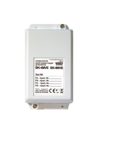 Блок коммутации домофонов Vizit БК-4MVE в Иваново Блоки управления многоабонентные Pintop.ru