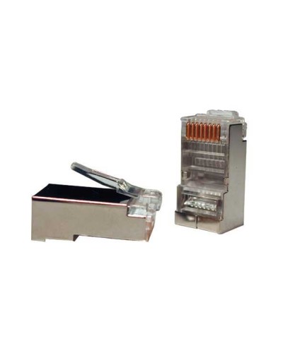 Разъем RJ-45 кат.5е под витую пару Cabeus 8P8C-SH в Иваново Коннекторы и разъемы Pintop.ru