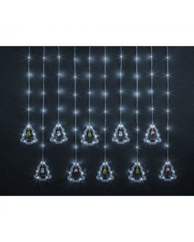 Гирлянда Navigator 95 008 NGF-D034-02 (бахрома елки и фигурки CW 3*0.6м IP20) в Иваново Источники света(Лампы) Pintop.ru