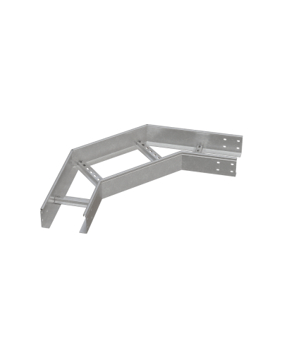 Угол лестничный горизонтальный 90 гр. 100х200х1,5 мм INOX304 N КМ-Профиль (LGL90-100-200-1.5 INOX304 N) в Иваново Аксессуары для лотков Pintop.ru