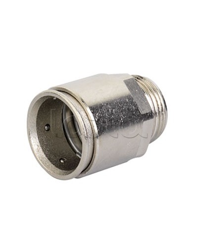 Муфта труба-коробка д.50мм, IP66/IP67, М50х1,5, никелированная латунь DKC 6111-A50 в Иваново Повороты, муфты, тройники Pintop.ru