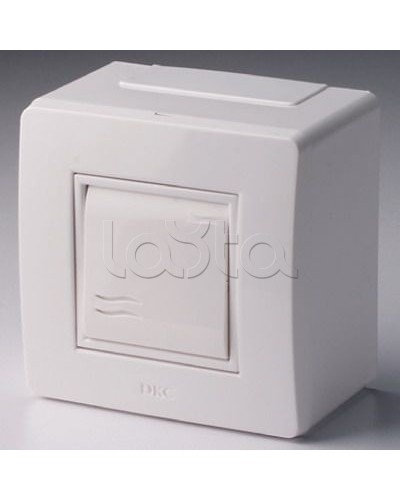 Коробка в сборе с выключателем, белая DKC 10002 в Иваново Аксессуары для кабель-канала Pintop.ru