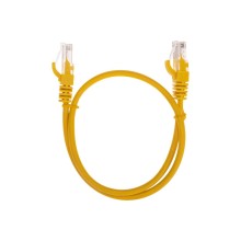 Патч-корд U/UTP, CAT 5e, RJ45-RJ45, 26AWG, LSZH, желтый, 0,5м REXANT 02-0105-05