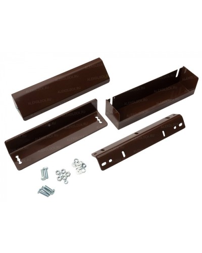 Комплект монтажный для замков ALM-300P и ALM-400P ALeko МК 300-400-IN (коричневый) в Иваново Дополнительное оборудование для СКУД Pintop.ru