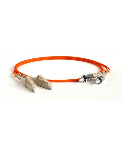 Патч-корд волоконно-оптический Hyperline FC-D2-62-SC/PR-ST/PR-H-20M-LSZH-OR в Иваново Патч-корды оптические Pintop.ru