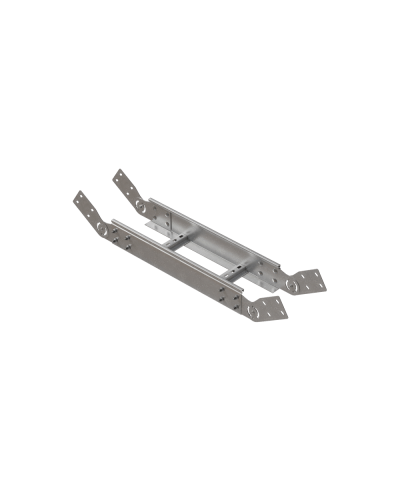 Вертикальный шарнирный угол 100х600х1,5 мм N КМ-профиль (LSHL100-600-1.5 N) в Иваново Аксессуары для лотков Pintop.ru