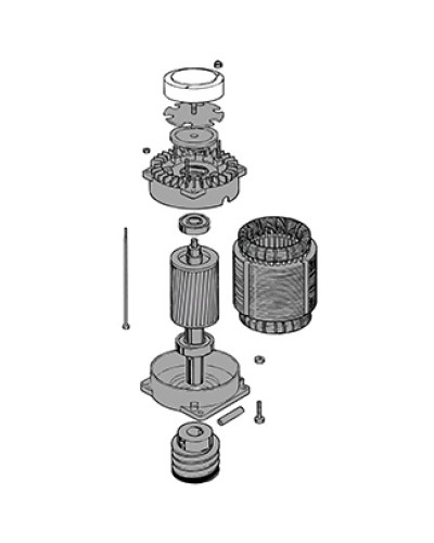 Электродвигатель C-BY Came 119RIC036 в Иваново Запчасти для шлагбаумов и автоматики Pintop.ru