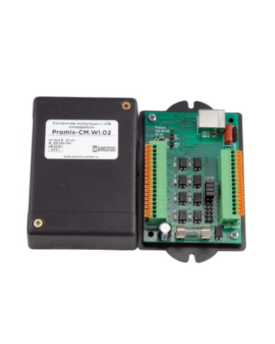 Контроллер коммутации управляемый по USB интерфейсу Promix-CM.WI.02 в Иваново Контроллеры Pintop.ru