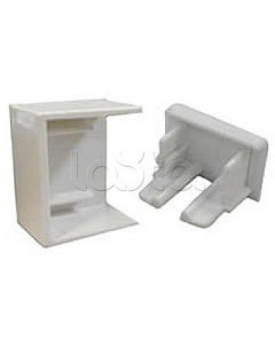 Заглушка для кабель-канала МЕХ, для сечения 40x16 Экопласт 72806 в Иваново Аксессуары для кабель-канала Pintop.ru