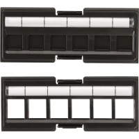 Вставка под кейстоны в модульную панель, неэкранированная, 6 портов, без шторок LANMASTER LAN-FRM-IN-6OK-UXX