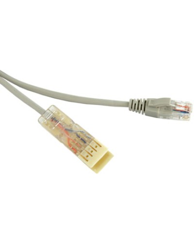 Патч-корд 110 тип-RJ45, 2 пары, Ethernet, LSZH, 3 м серый Hyperline PC-110-RJ45-2P-CX-3M-LSZH-GY в Иваново Патчкорды (медные) Pintop.ru