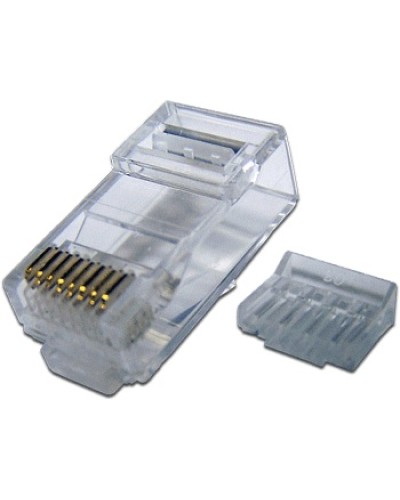 Коннектор RJ45 UTP 8P8C, cat.6, со вставкой TWT TWT-PL45-8P8C-6V в Иваново Коннекторы Pintop.ru