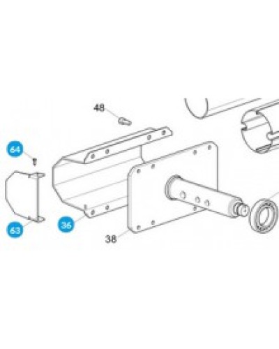 Плата LBC для MA7032 MA7034 Came 3199LBP7 в Иваново Запчасти для шлагбаумов и автоматики Pintop.ru