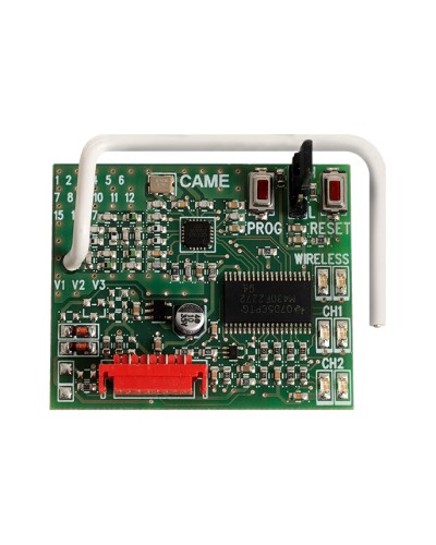 Встраиваемая плата радиоканала для беспроводных устройств системы RIO v2.0 Came RIOCN8WS в Иваново Устройства радиоуправления для шлагбаумов и автоматики Pintop.ru
