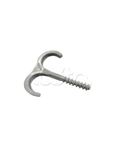 Держатель (клипса) F типа двойнаядля труб D16-20 мм Экопласт 41826 в Иваново Держатели, клипсы, скобы Pintop.ru