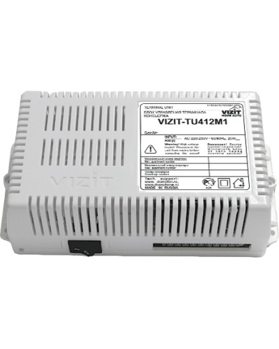 Блок управления терминала консьержа Vizit-TU412M1 в Иваново Блоки управления многоабонентные Pintop.ru