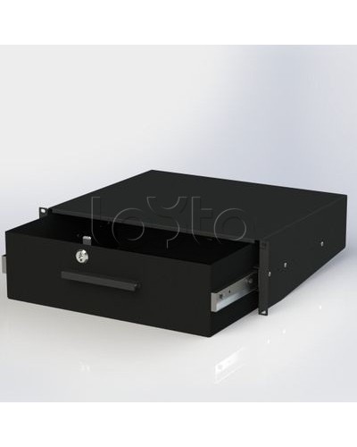 Ящик выдвижной с ключом RAL9005 DKC R5ITCPD2HEB в Иваново Крепежные изделия Pintop.ru