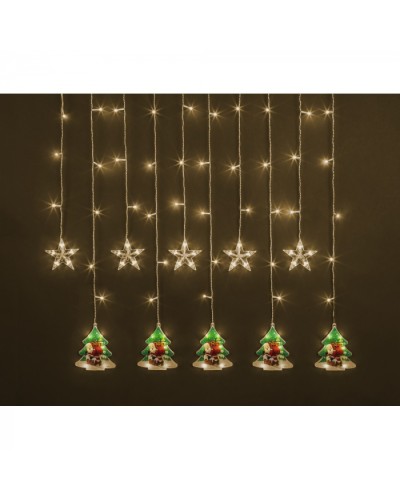 Гирлянда Navigator 95 029 NGF-D037-06 (бахрома звезды и елки RGBY 3*0.6м IP20) в Иваново Источники света(Лампы) Pintop.ru