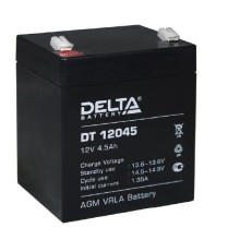 Аккумулятор свинцово-кислотный Delta DT 12045